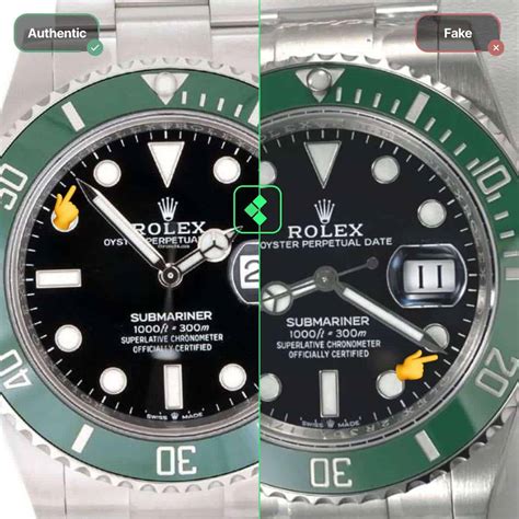 how to spot fake rolex submariner second hand|how to identify rolex watches.